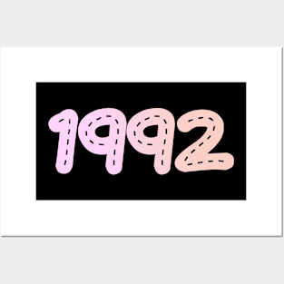 1992 birthday gift for women Posters and Art